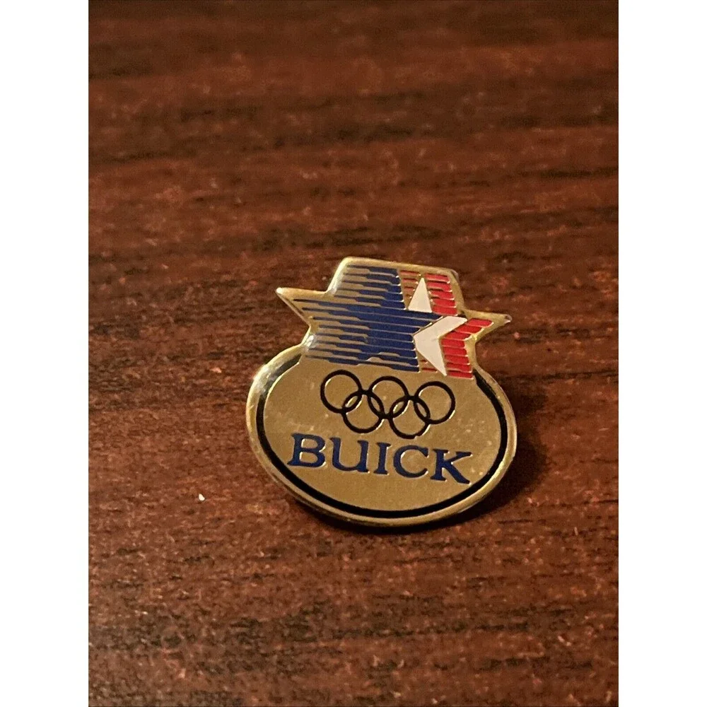 1984 Los‎ Angeles Olympics Team USA Buick Cars Lapel Hat Pin